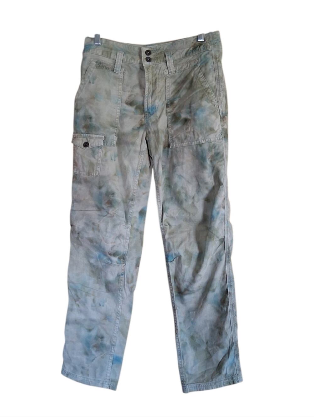 Anthropologie The Wanderer Utility Camo Pants Green Size 26